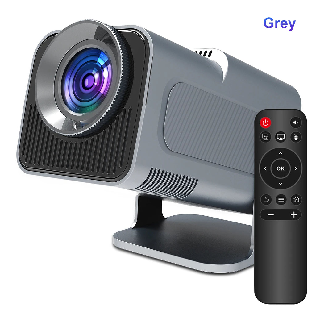 HY320 Android11 4K HD Projector Wifi6 Allwinner H713 390ANSI BT5.0 1920*1080P Outdoor Portable Projetor Upgrated HY300